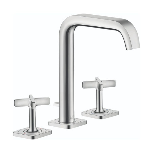 AXOR 36108001 Citterio E Widespread Faucet 170 with Pop-Up Drain, 1.2 GPM - Chrome