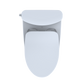 TOTO MS442234CUFG#01 Nexus 1G Two-Piece Elongated 1.0 GPF Universal Height Toilet with CEFIONTECT and SS234 SoftClose Seat , Cotton White