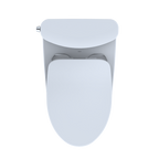 TOTO MS442234CUFG#01 Nexus 1G Two-Piece Elongated 1.0 Gpf Universal Height Toilet With Cefiontect And Ss234 Softclose Seat - Cotton White