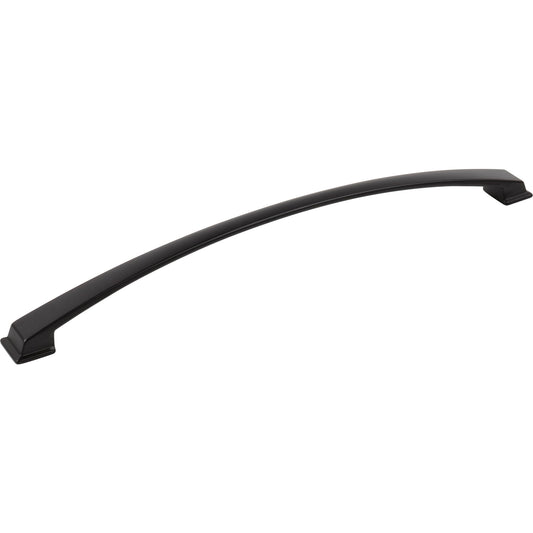 JEFFREY ALEXANDER 944-305MB Roman 305 mm Center-to-Center Arch Pull - Matte Black