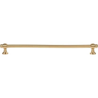 ATLAS 346-WB Bronte 11 5/16" Center to Center Bar Pull - Warm Brass