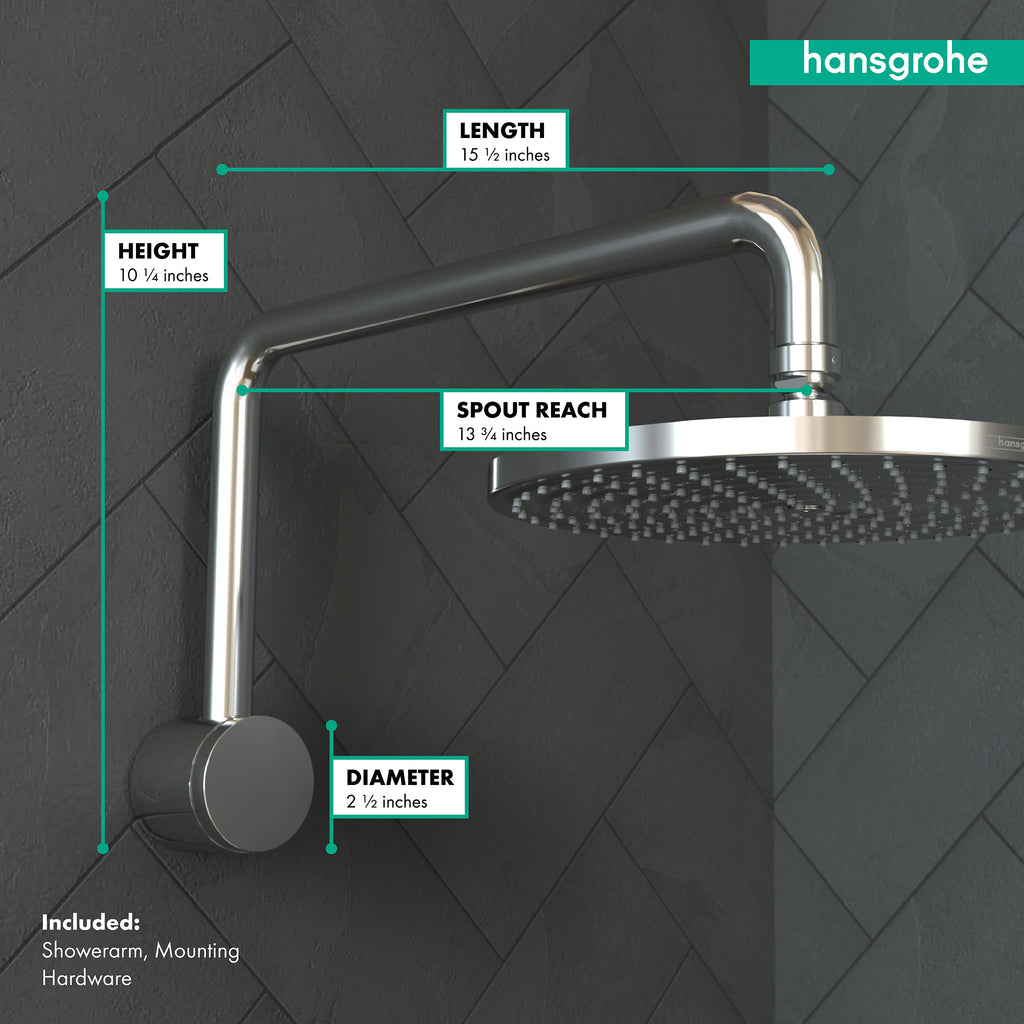 HANSGROHE 06476000 Raindance Showerarm - Chrome