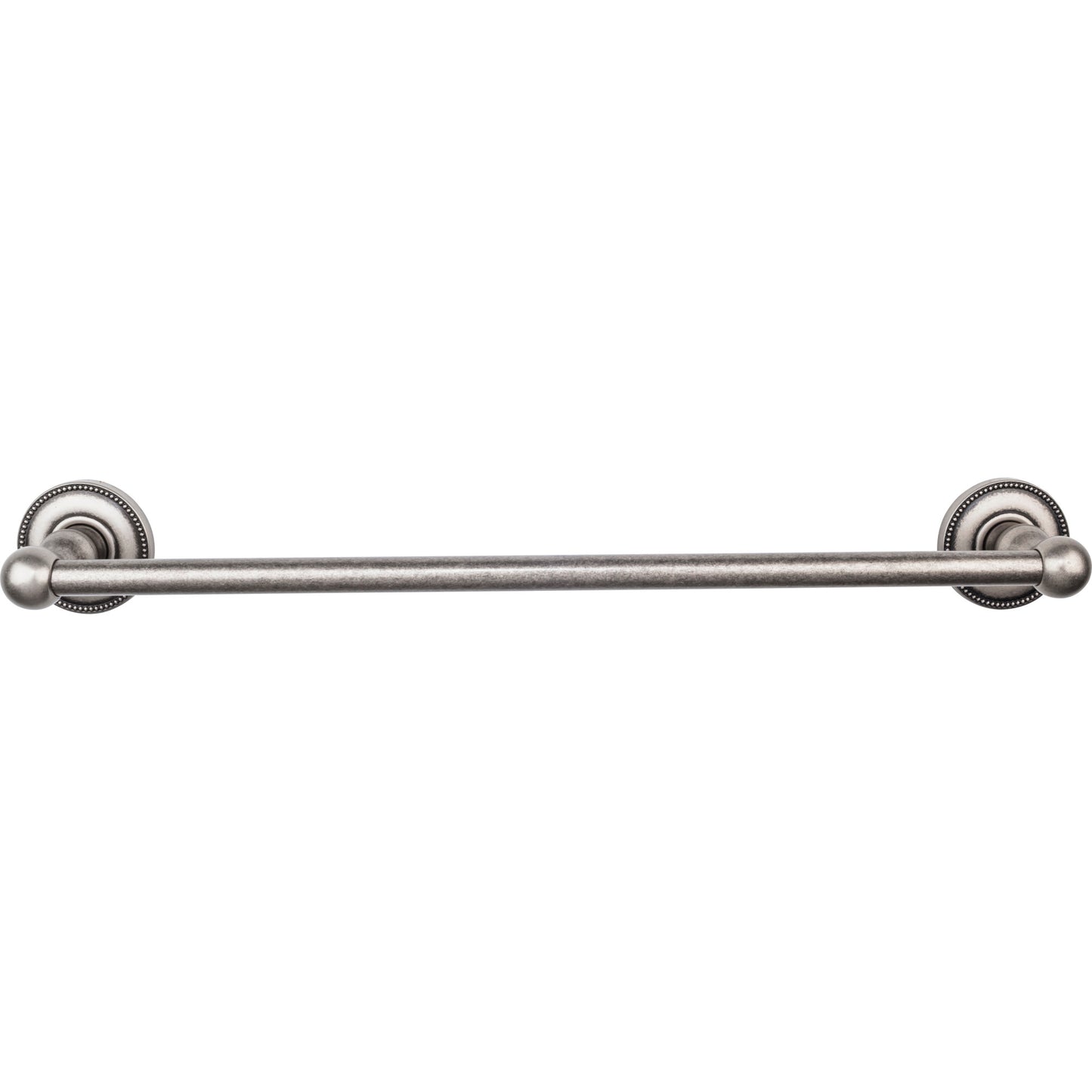 TOP KNOBS ED6APA TOP BATH (R) Edwardian Bath Single 20 1/2" Wall Mounted Towel Bar - Antique Pewter