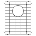 BLANCO 237464 Quatrus Stainless Steel Sink Grid for Quatrus 60/40 Sink - Small Bowl in Stainless Steel