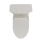 TOTO MS964124CEFG#11 Soiree One Piece Elongated 1.28 Gpf Universal Height Skirted Toilet With Cefiontect - Colonial White