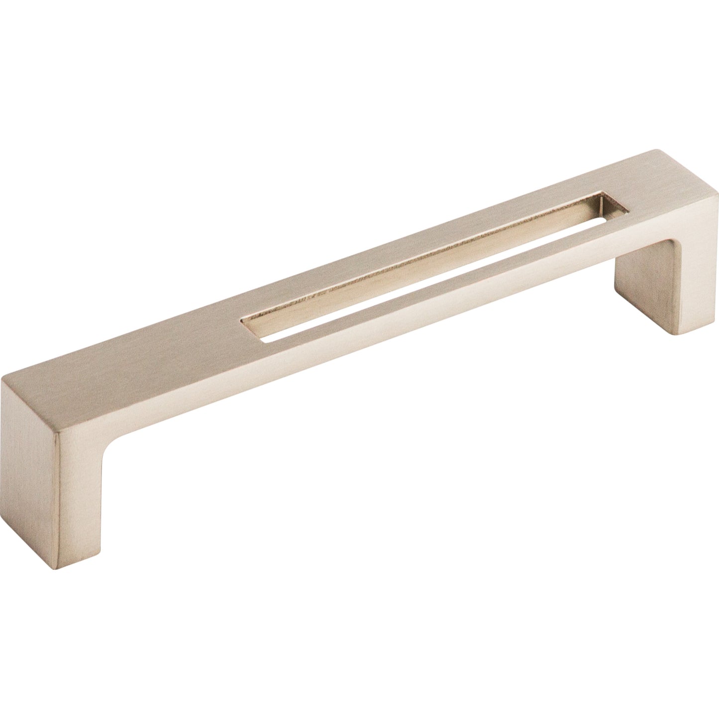 TOP KNOBS TK266BSN Modern Metro Slot 5" Center to Center Bar Pull - Brushed Satin Nickel