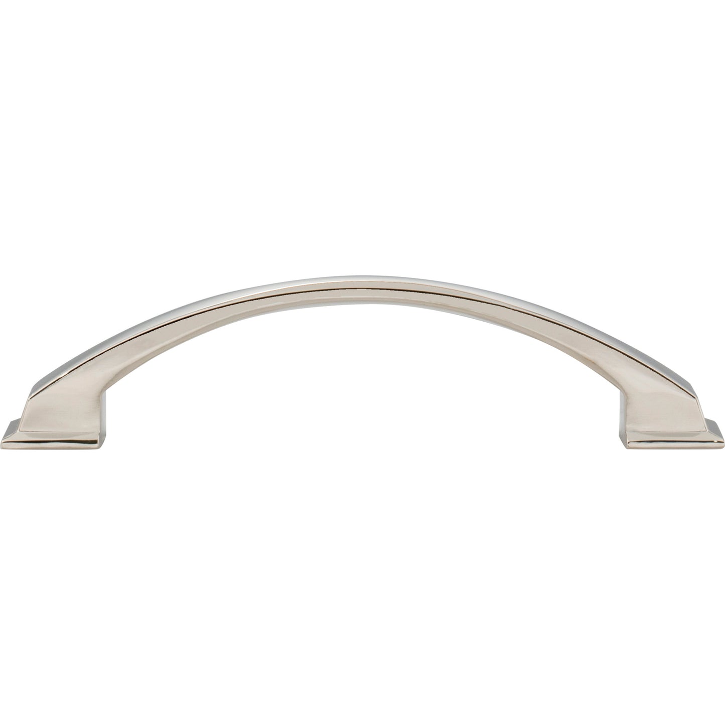 JEFFREY ALEXANDER 944-128NI Roman 128 mm Center-to-Center Arch Pull - Polished Nickel