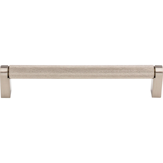 TOP KNOBS M2645 Amwell 6 5/16" Center to Center Bar Pull - Brushed Satin Nickel