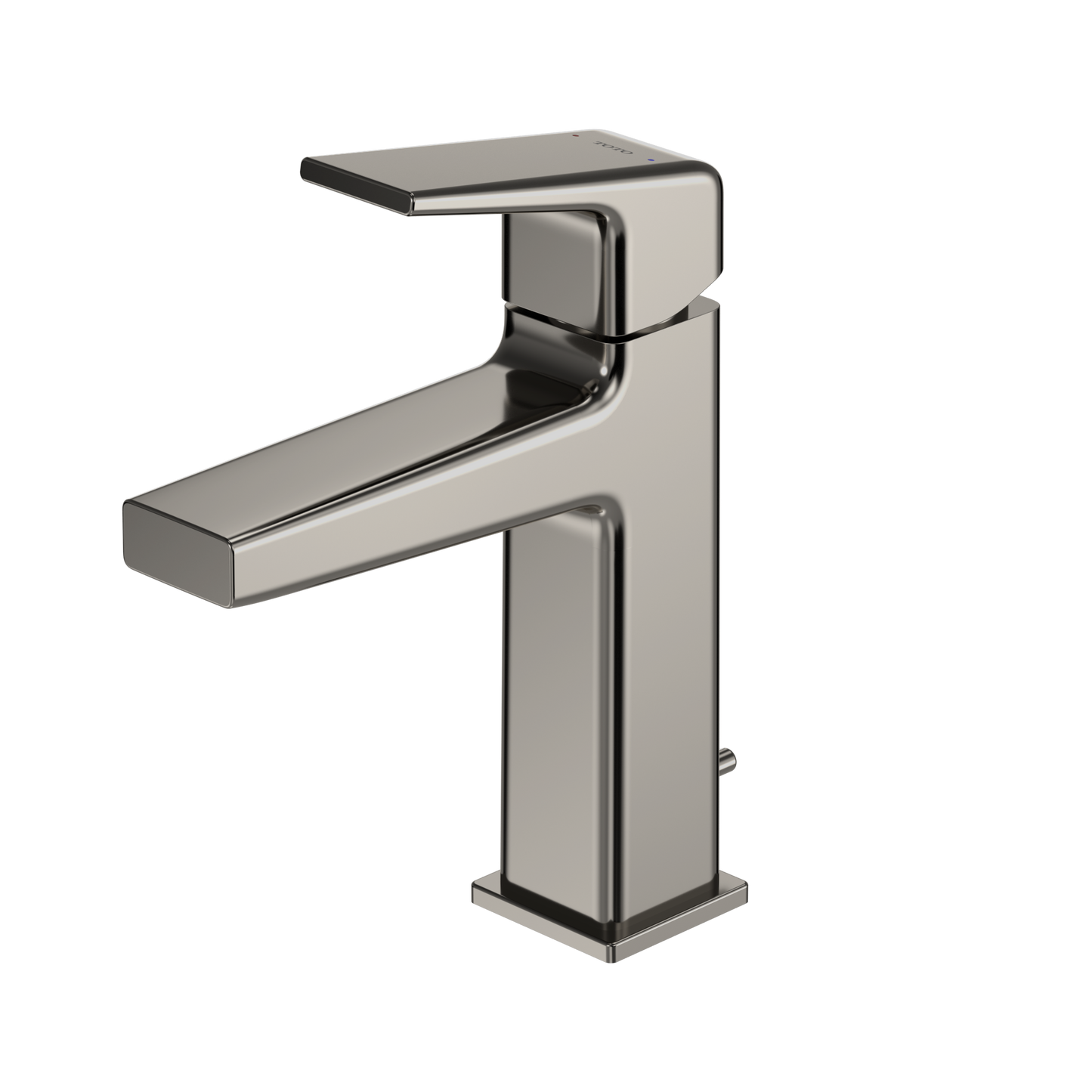 TOTO TLG10301U#PN GB Series 1.2 GPM Single Handle Bathroom Sink Faucet with COMFORT GLIDE Technology and Drain Assembly , Polished Nickel