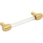 JEFFREY ALEXANDER 775-96BG Carmen 96 mm Center-to-Center Bar Pull - Brushed Gold