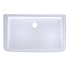 TOTO LT191G#01 Rectangular Undermount Bathroom Sink With Cefiontect - Cotton White