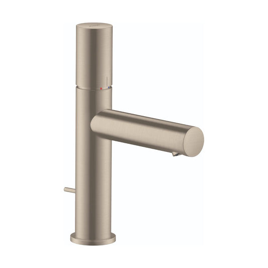 AXOR 45001821 Uno Single-Hole Faucet 110 with Zero Handle and Pop-Up Drain, 1.2 GPM - Brushed Nickel