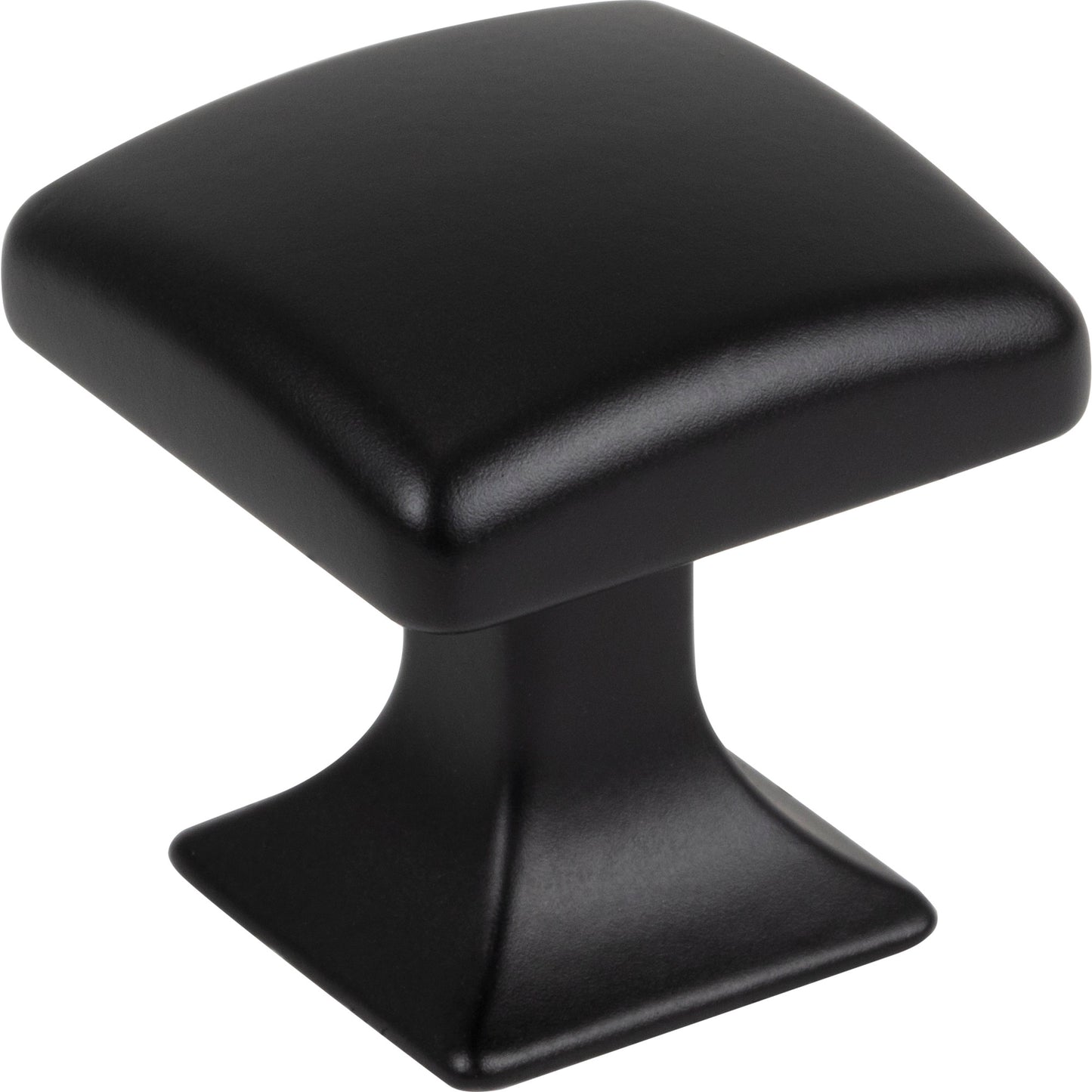 TOP KNOBS TK721BLK Contour 1 1/8" Length Square Knob - Flat Black