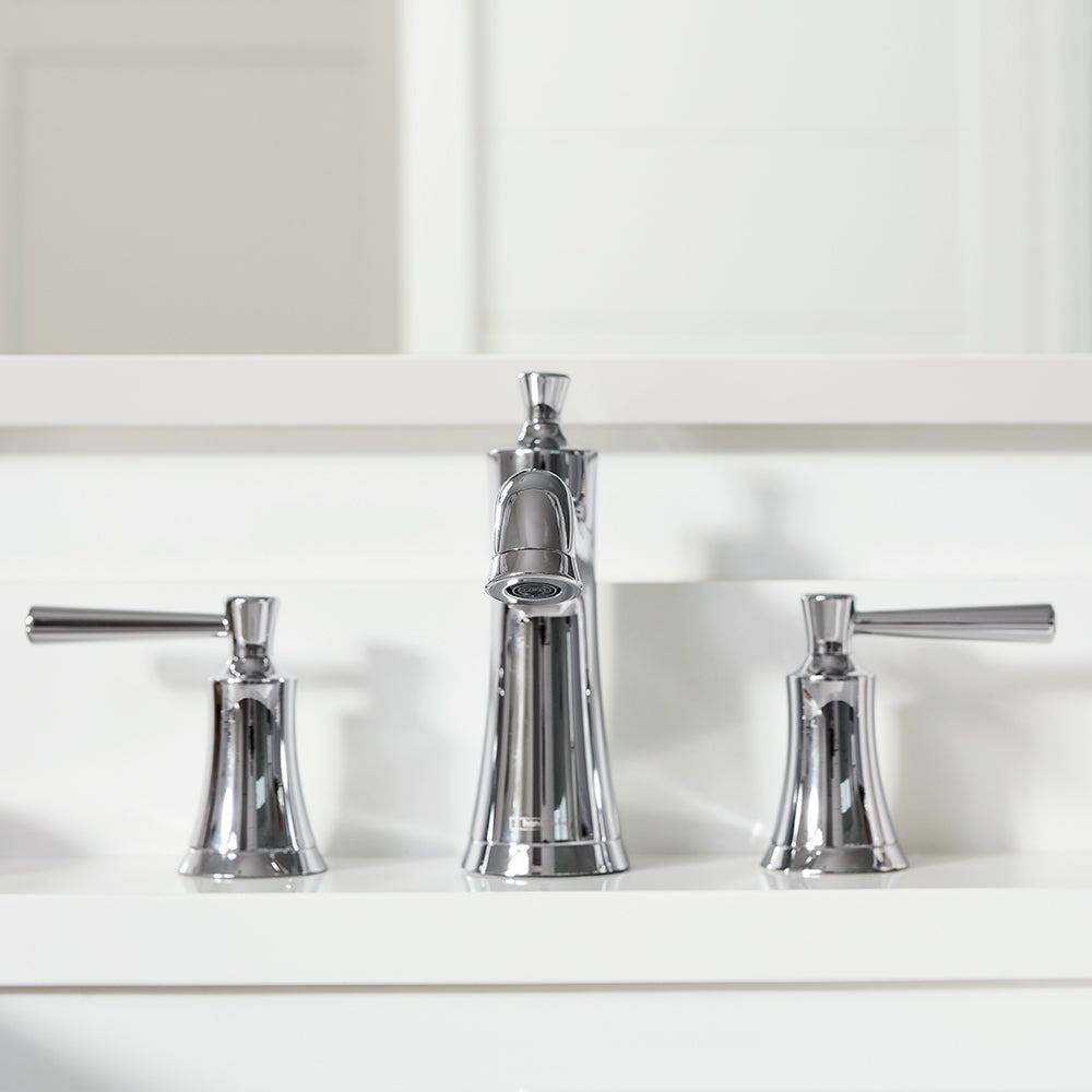 HANSGROHE 04774000 Joleena Widespread Faucet 100 with Pop-Up Drain, 1.2 GPM - Chrome