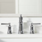HANSGROHE 04774000 Joleena Widespread Faucet 100 with Pop-Up Drain, 1.2 GPM - Chrome