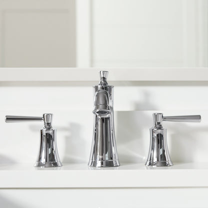 HANSGROHE 04774000 Joleena Widespread Faucet 100 with Pop-Up Drain, 1.2 GPM - Chrome