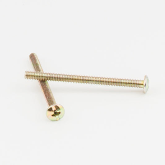 TOP KNOBS M4-50 M4-50mm, 2 Inch Solid Screw Phillips Pan Head -