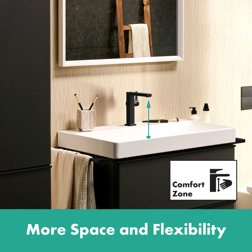 HANSGROHE 73072671 Tecturis E Single-Hole Fine 240, 1.2 GPM - Matte Black