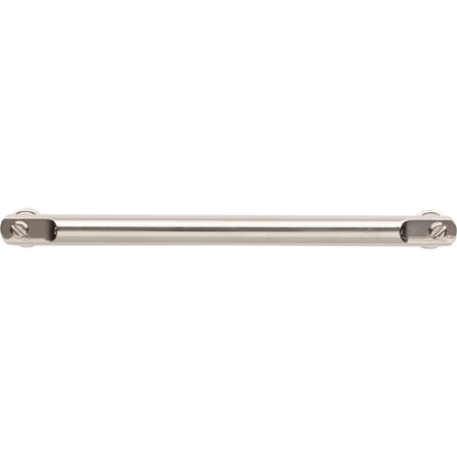 ATLAS A984-PN Everitt 6 5/16" Center to Center Bar Pull - Polished Nickel