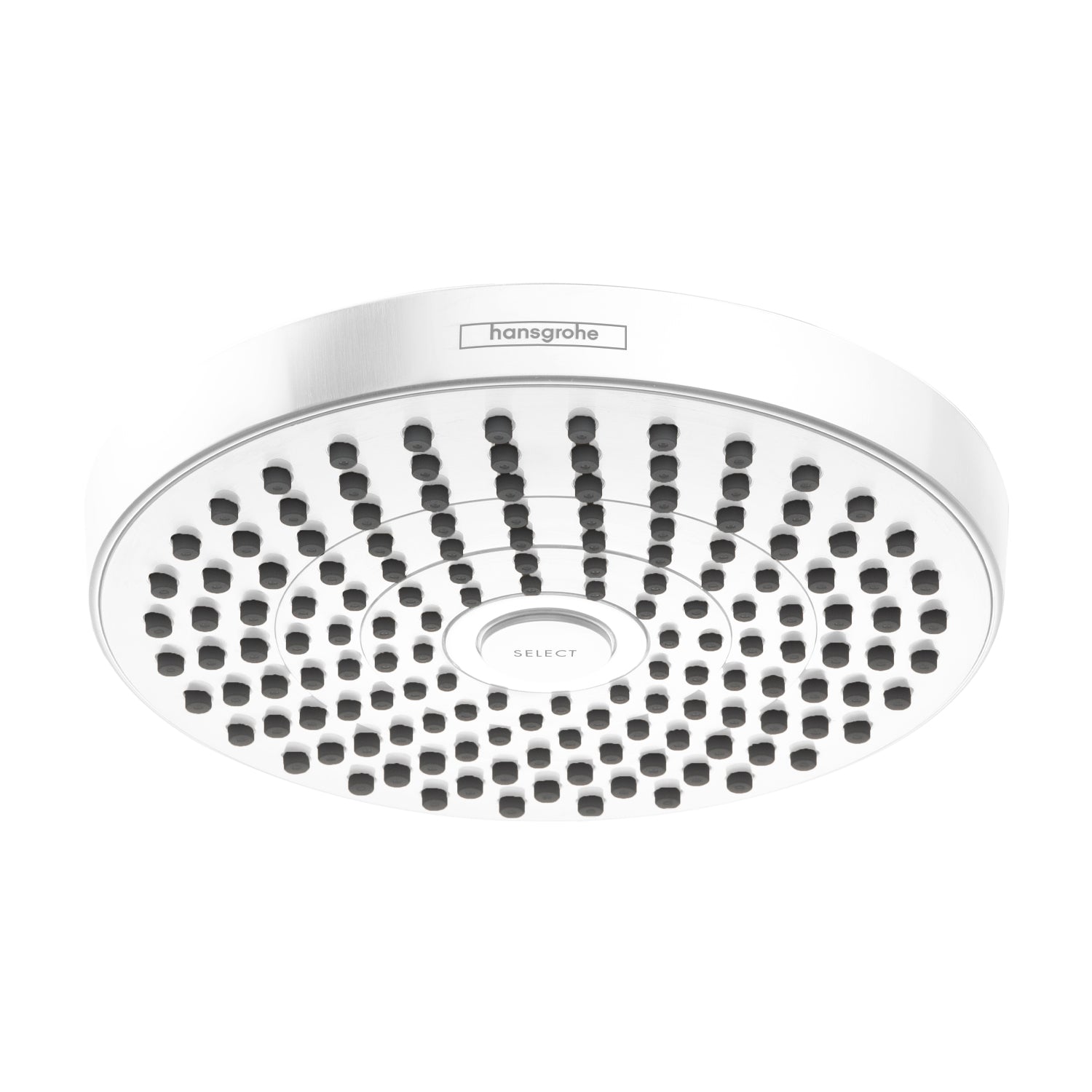 HANSGROHE 04825700 Croma Select S Showerhead 180 2-Jet, 2.5 GPM - Matte White