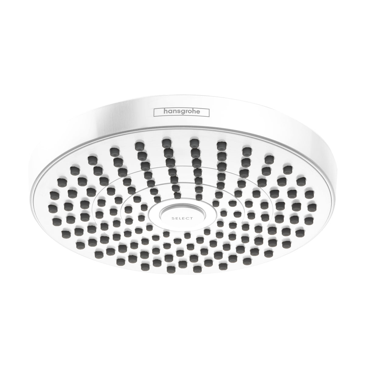 HANSGROHE 04825700 Croma Select S Showerhead 180 2-Jet, 2.5 GPM - Matte White