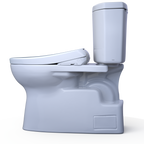 TOTO MW4744726CEFG#01 Washlet+ Vespin Ii Two-Piece Elongated 1.28 Gpf Toilet And Washlet+ S7 Contemporary Bidet Seat - Cotton White