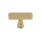 TOP KNOBS TK851HB Kingsbridge 1 7/8" Length Rectangle Knob - Honey Bronze