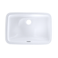 TOTO LT542G#01 19" x 12-3/8" Rectangular Undermount Bathroom Sink with CEFIONTECT , Cotton White