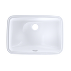 TOTO LT542G#01 19" X 12-3/8" Rectangular Undermount Bathroom Sink With Cefiontect - Cotton White
