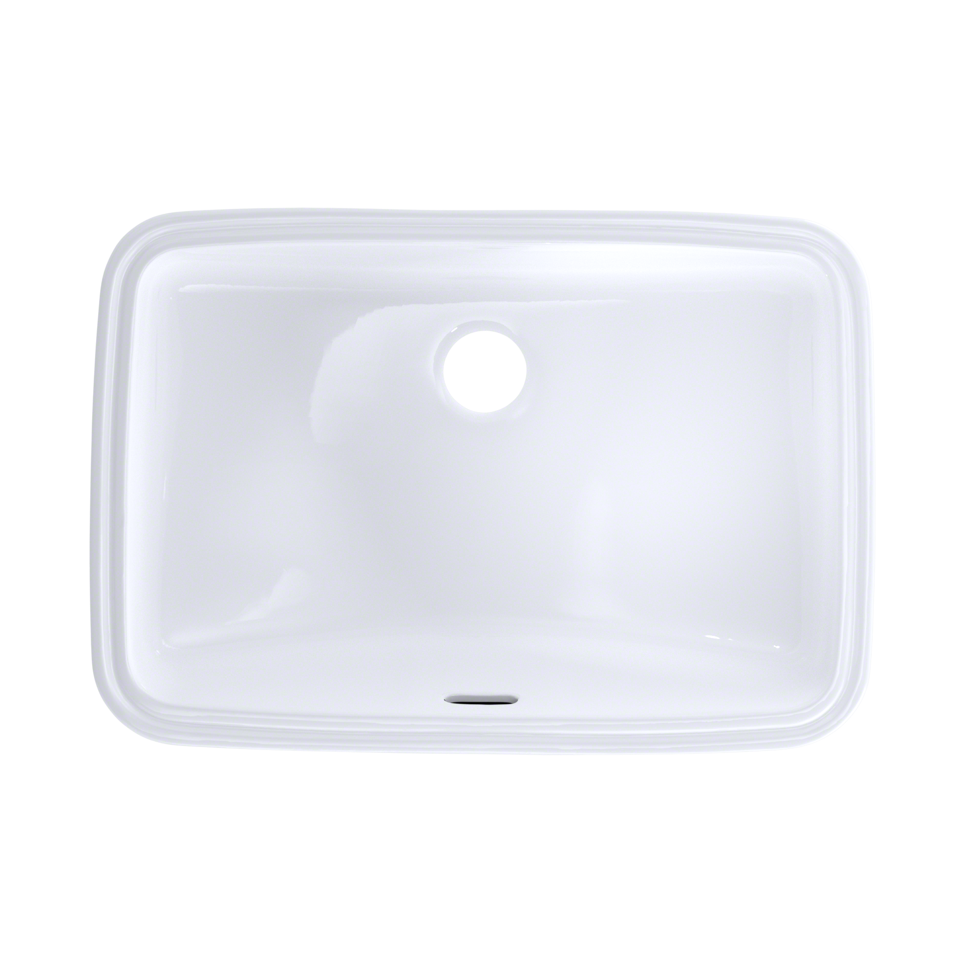 TOTO LT542G#01 19" X 12-3/8" Rectangular Undermount Bathroom Sink With Cefiontect - Cotton White