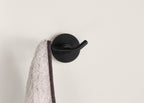 MOEN Y5703BL Arlys  Double Robe Hook In Matte Black