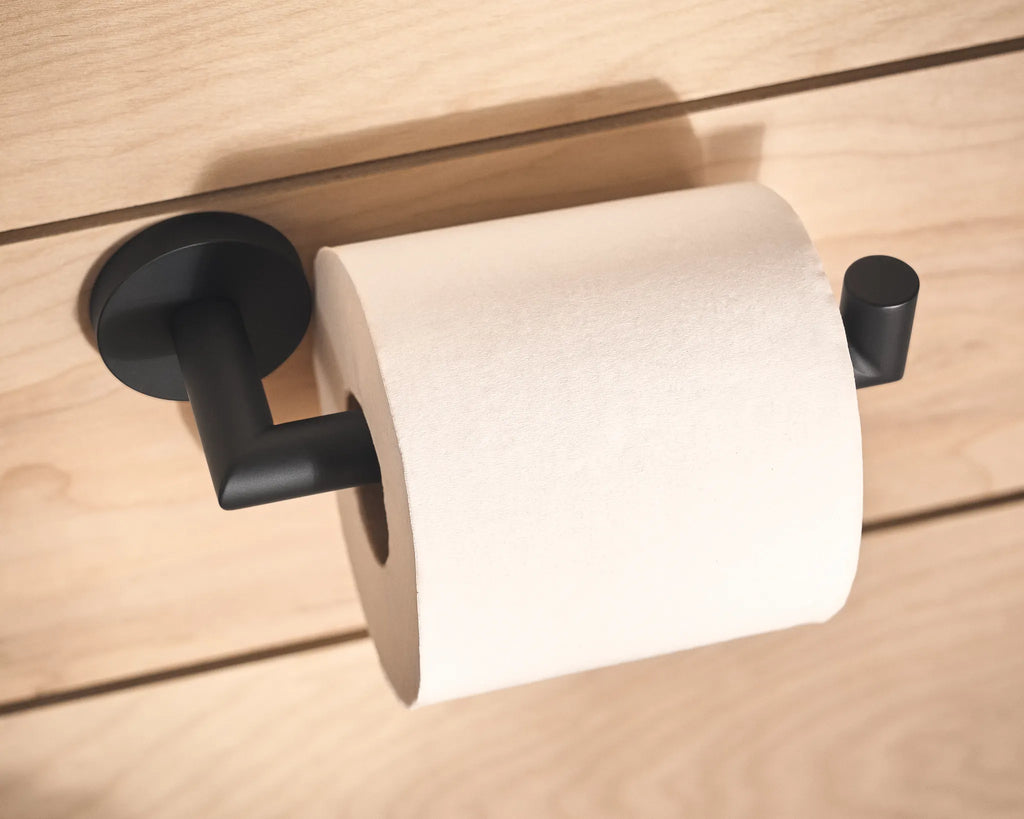 MOEN Y5709BL Arlys  Single-Post Paper Holder In Matte Black