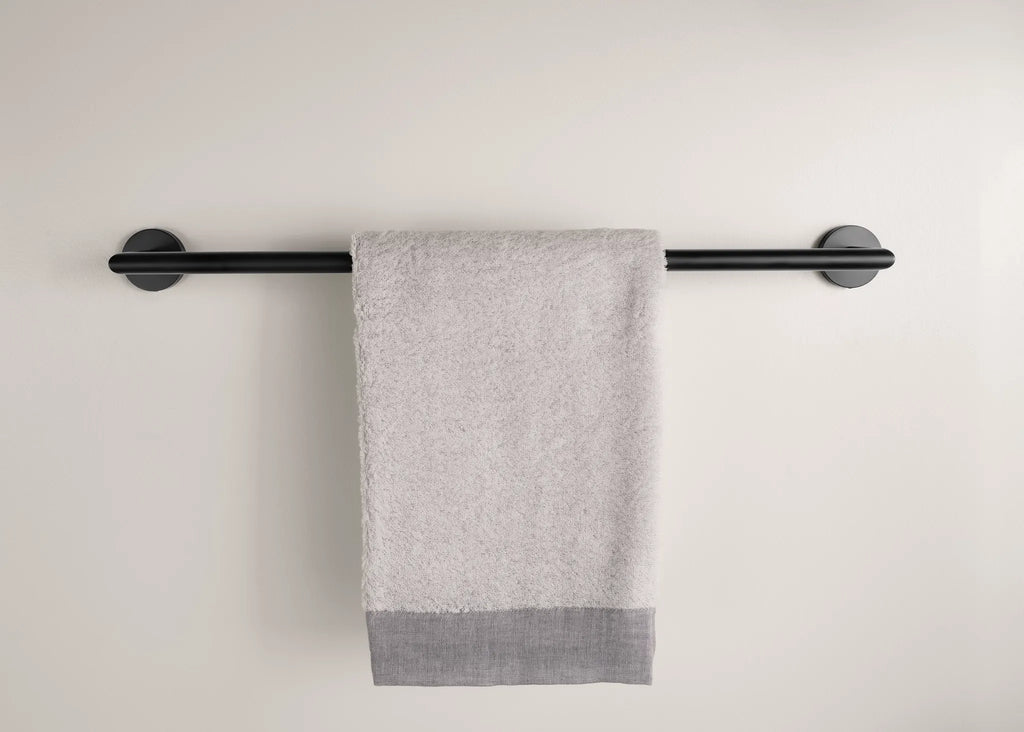 MOEN Y5724BL Arlys  Towel Bar In Matte Black