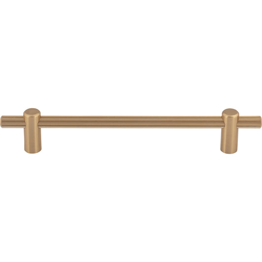 TOP KNOBS TK3254HB Dempsey 6 5/16" Center to Center Bar Pull - Honey Bronze