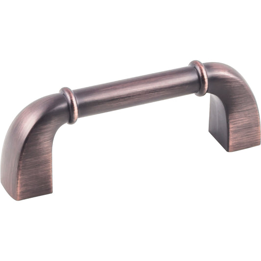 KasaWare K3583BORB-2 3" Center-to-Center Bar Pull in Brushed Oil Rubbed Bronze