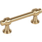 ATLAS 314-WB Bronte 3" Center to Center Bar Pull - Warm Brass