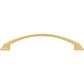 JEFFREY ALEXANDER 944-160BG Roman 160 mm Center-to-Center Arch Pull - Brushed Gold