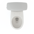 TOTO CST785CEFG#11 Drake Transitional Two-Piece Round 1.28 Gpf Universal Height Tornado Flush Toilet With Cefiontect - Colonial White