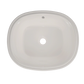 TOTO LT483G#11 Maris 17-5/8" x 14-9/16" Oval Undermount Bathroom Sink with CEFIONTECT , Colonial White