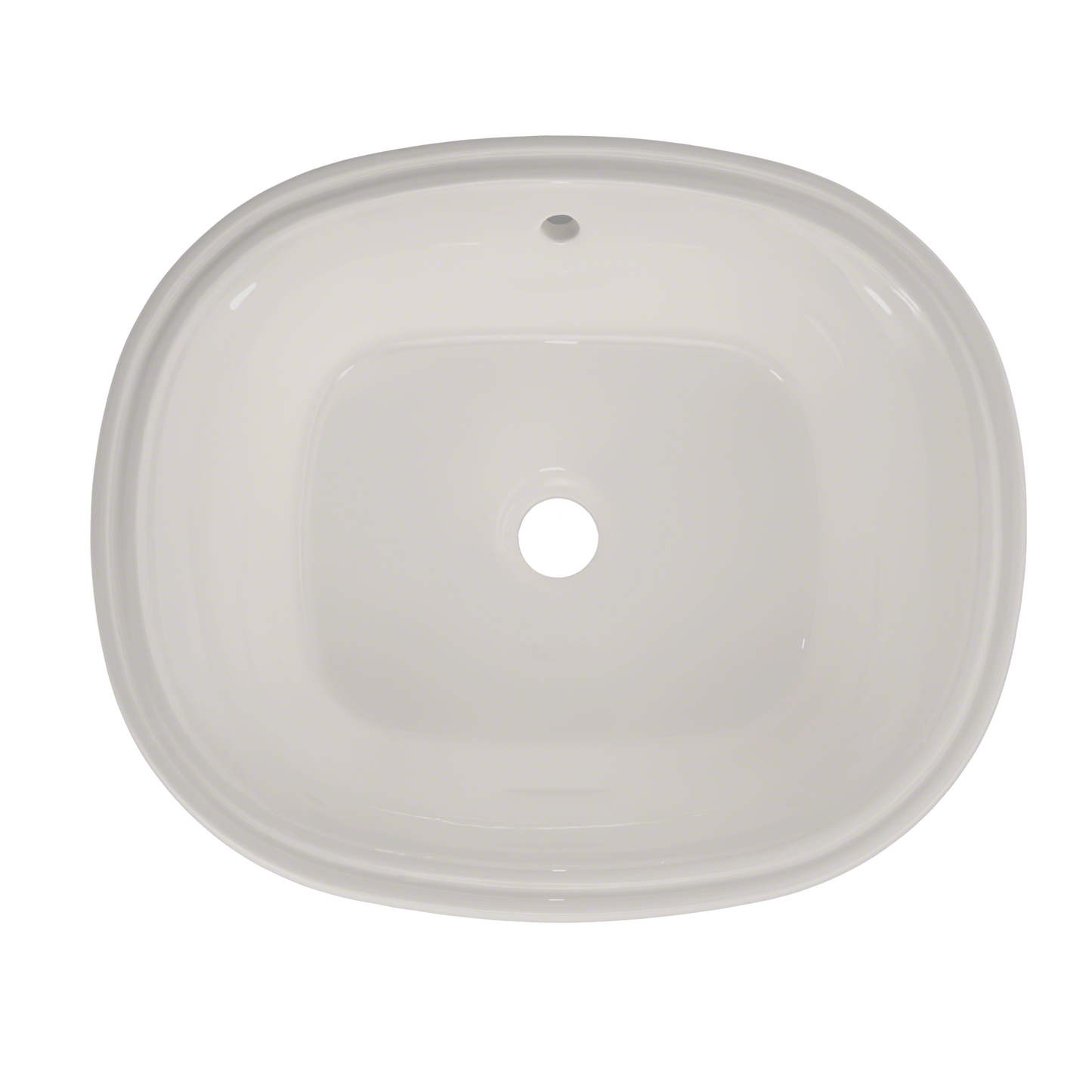 TOTO LT483G#11 Maris 17-5/8" x 14-9/16" Oval Undermount Bathroom Sink with CEFIONTECT , Colonial White