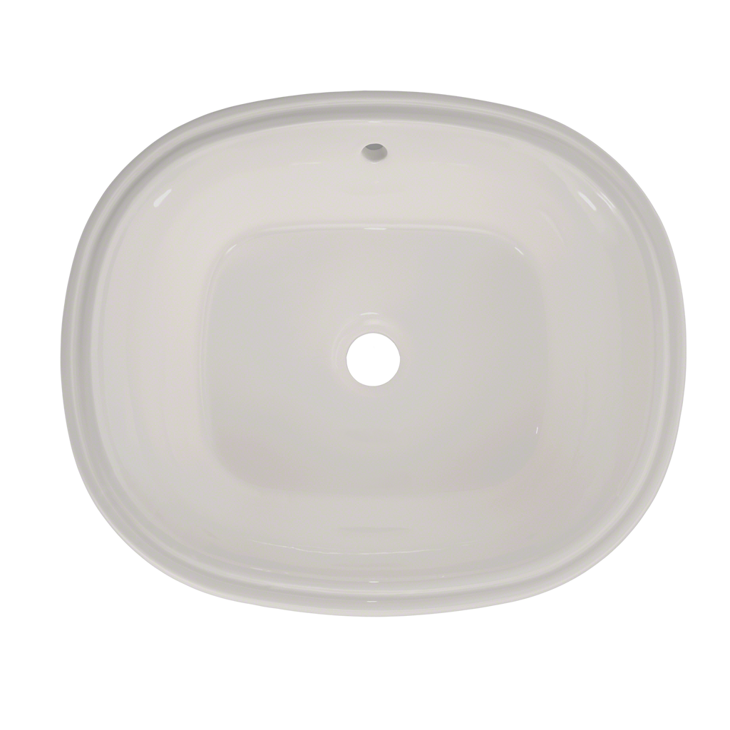 TOTO LT483G#11 Maris 17-5/8" X 14-9/16" Oval Undermount Bathroom Sink With Cefiontect - Colonial White