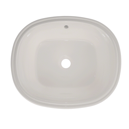 TOTO LT483G#11 Maris 17-5/8" X 14-9/16" Oval Undermount Bathroom Sink With Cefiontect - Colonial White