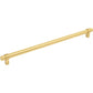 JEFFREY ALEXANDER 5319BG Key Grande 319 mm Center-to-Center Bar Pull - Brushed Gold