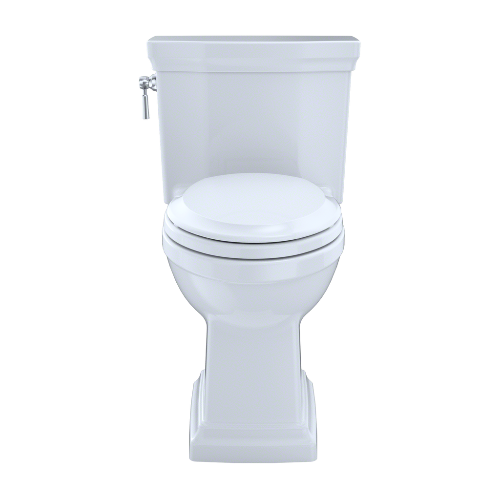 TOTO MS814224CEFG#11 Promenade Ii One-Piece Elongated 1.28 Gpf Universal Height Toilet With Cefiontect - Colonial White