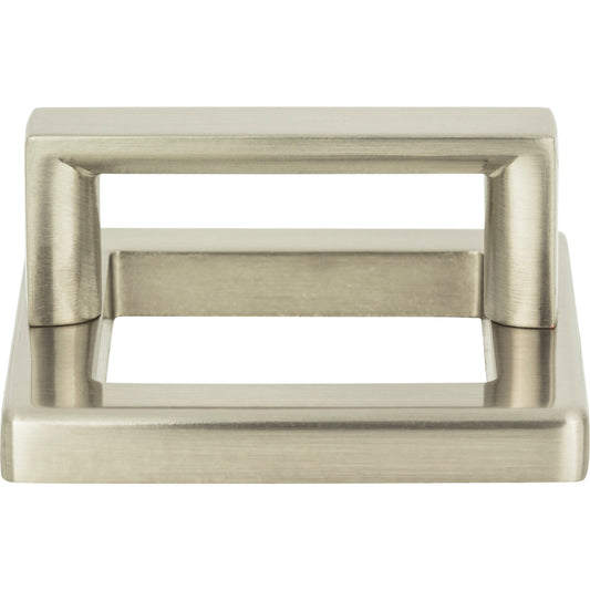 ATLAS 409-BN Tableau 1 13/16" Center to Center Finger Pull - Brushed Nickel