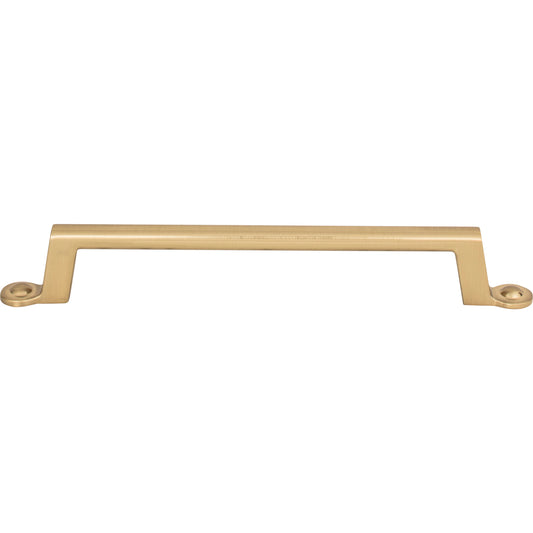 ATLAS A304-WB Bradbury 6 5/16" Center to Center Bar Pull - Warm Brass