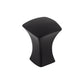 TOP KNOBS TK550BLK Glacier 3/4" Length Square Knob - Flat Black