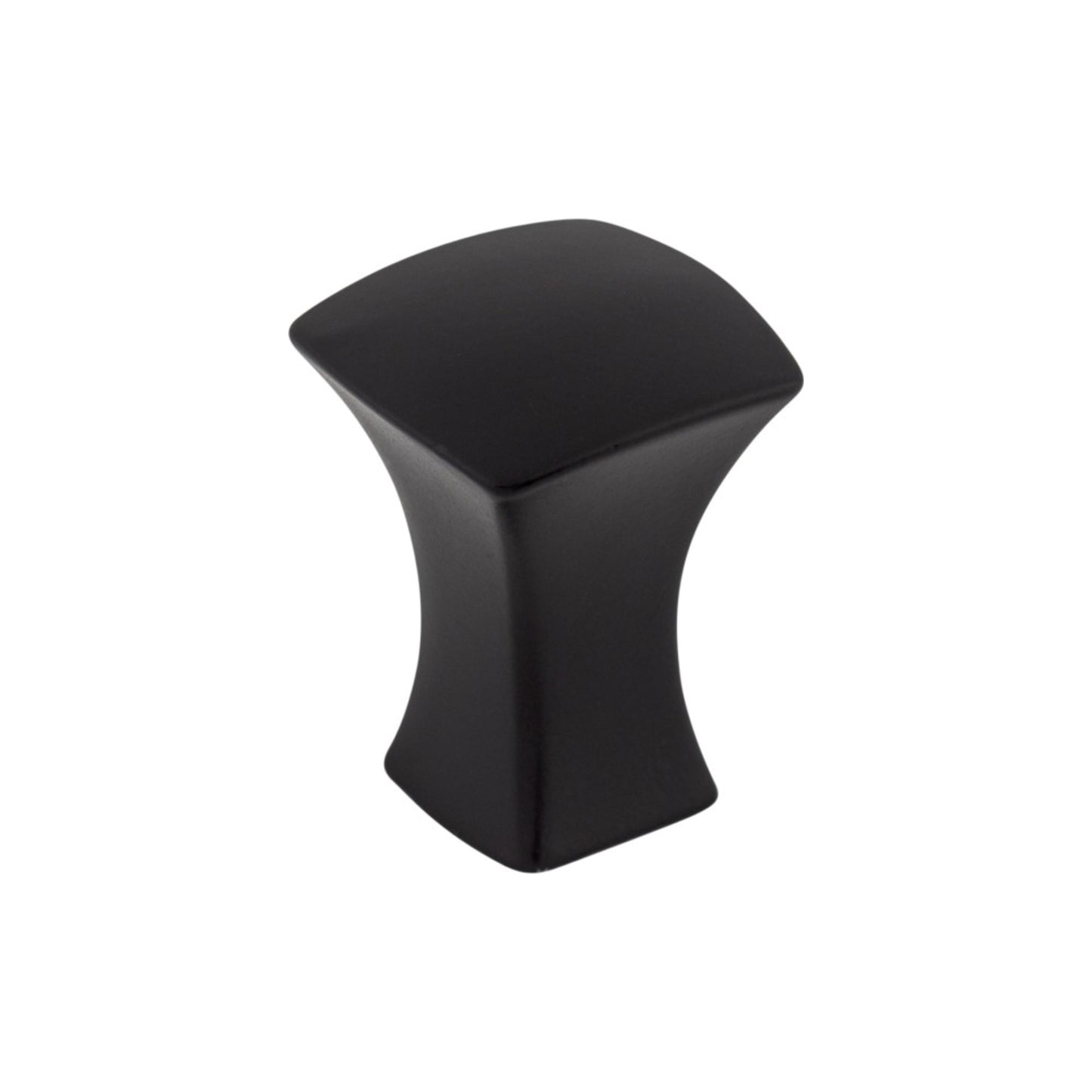 TOP KNOBS TK550BLK Glacier 3/4" Length Square Knob - Flat Black