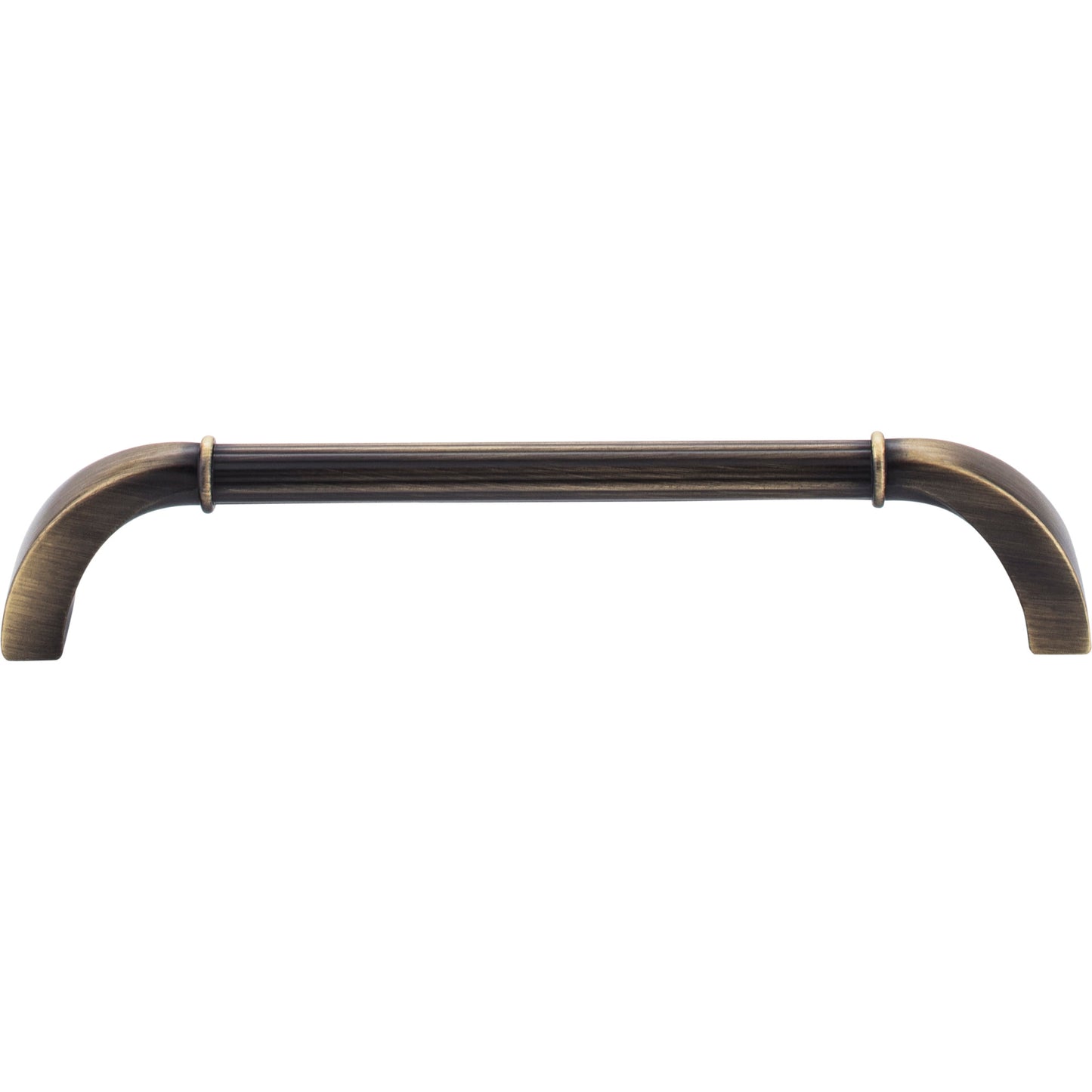 JEFFREY ALEXANDER Z281-160ABSB Cordova 160 mm Center-to-Center Bar Pull - Antique Brushed Satin Brass