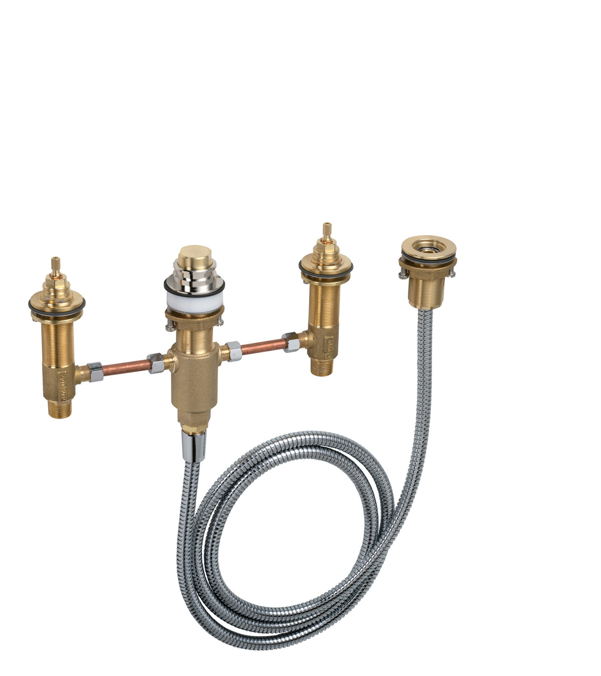 HANSGROHE 06646000  Rough, 4-Hole Roman Tub Set